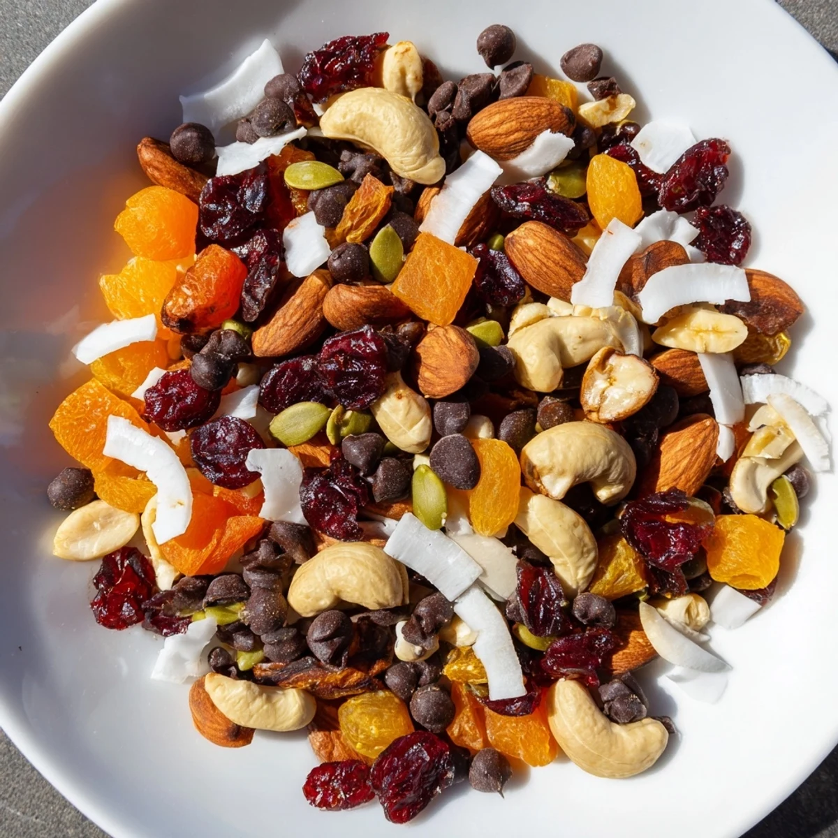 Enjoy this easy-to-make Cranberry Dried Snack Mix; loaded with dried cranberries, ready in minutes.