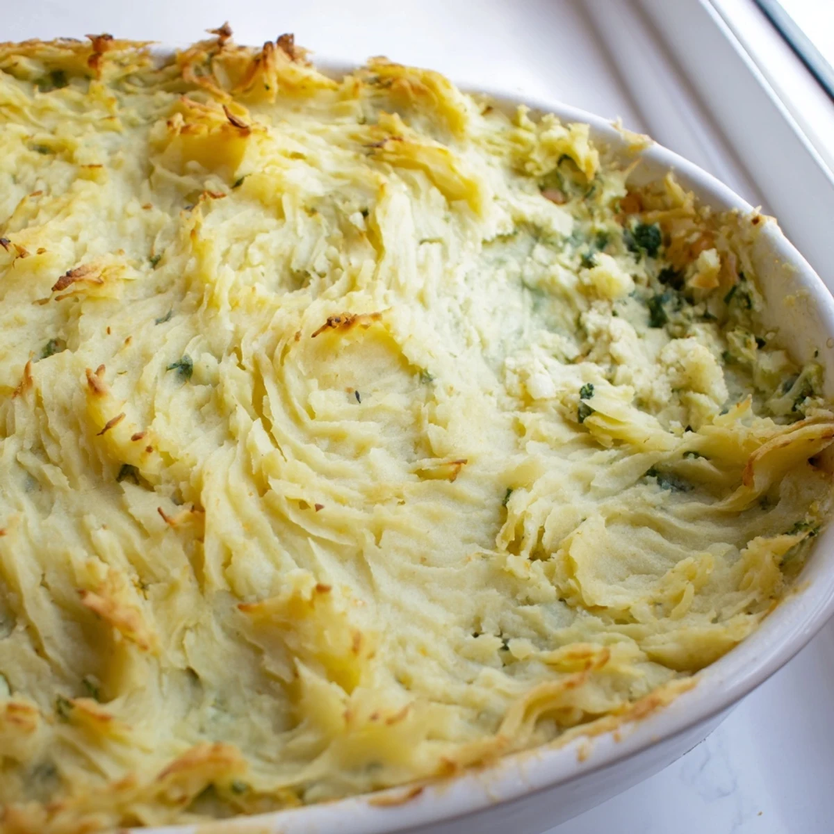 A Mediterranean Savory Spinach and Feta Pie showcasing a perfectly baked, savory, golden crust, with a delicious aroma.