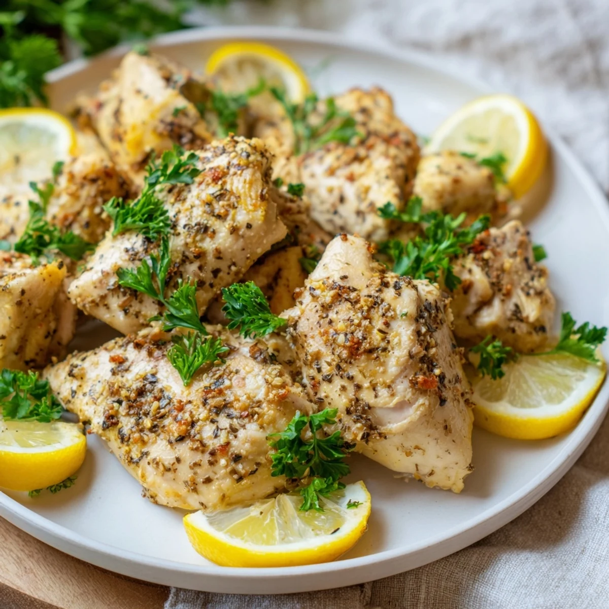 Baked Lemon Pepper Chicken