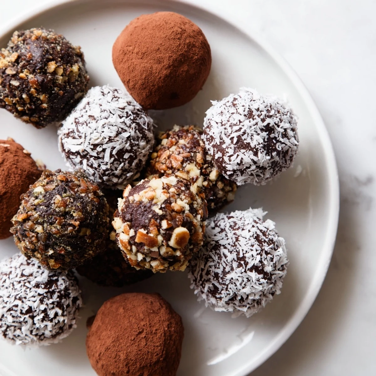 Silky chocolate truffle box filled with assorted, decadent treats, perfect for any occasion.