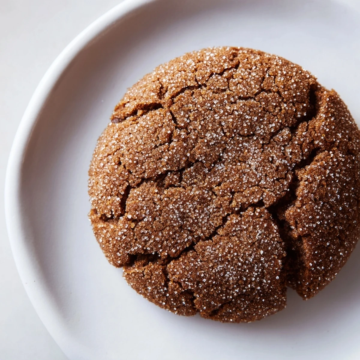 Warm molasses cookies fresh from the oven, offering a delightful aroma and chewy texture.