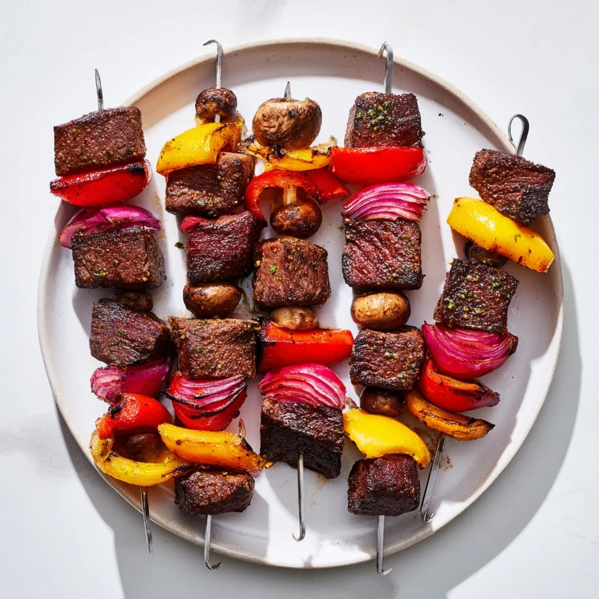 Juicy Marinated Beef Kebabs