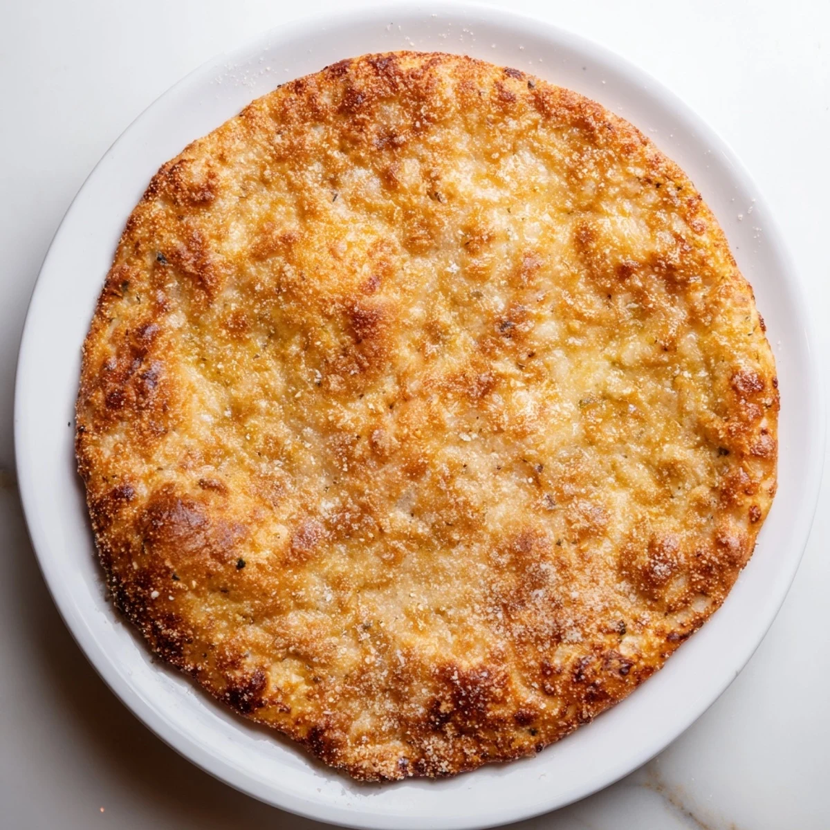 Crispy pizza crust delight