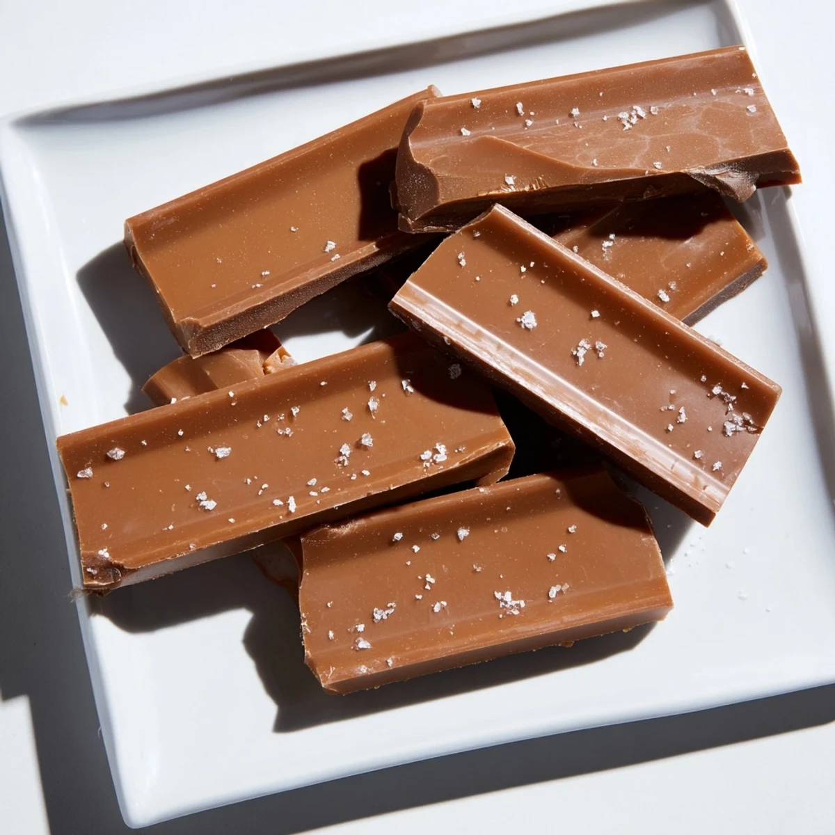 Glistening squares of rich, irresistible Milk Chocolate, ideal for a sweet treat or gifting to someone special.