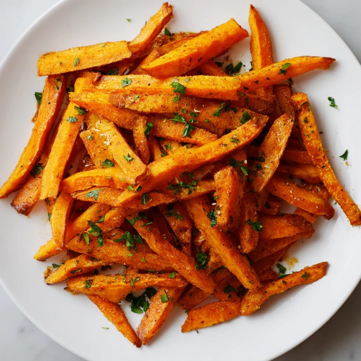 Crispy Air Fryer Sweet Potatoes