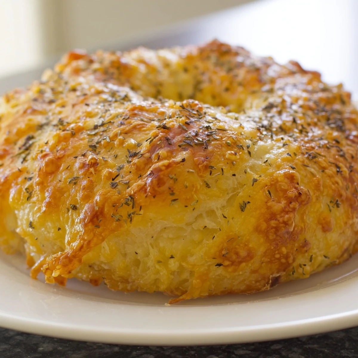Rustic Savory Cheese Snack rounds cooled on a wire rack, perfect alongside hot tomato soup.