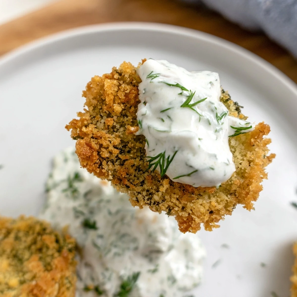 Fresh End Zone Fried Pickles, battered and fried until crisp, served with ranch for a tangy, crowd-pleasing bite.
