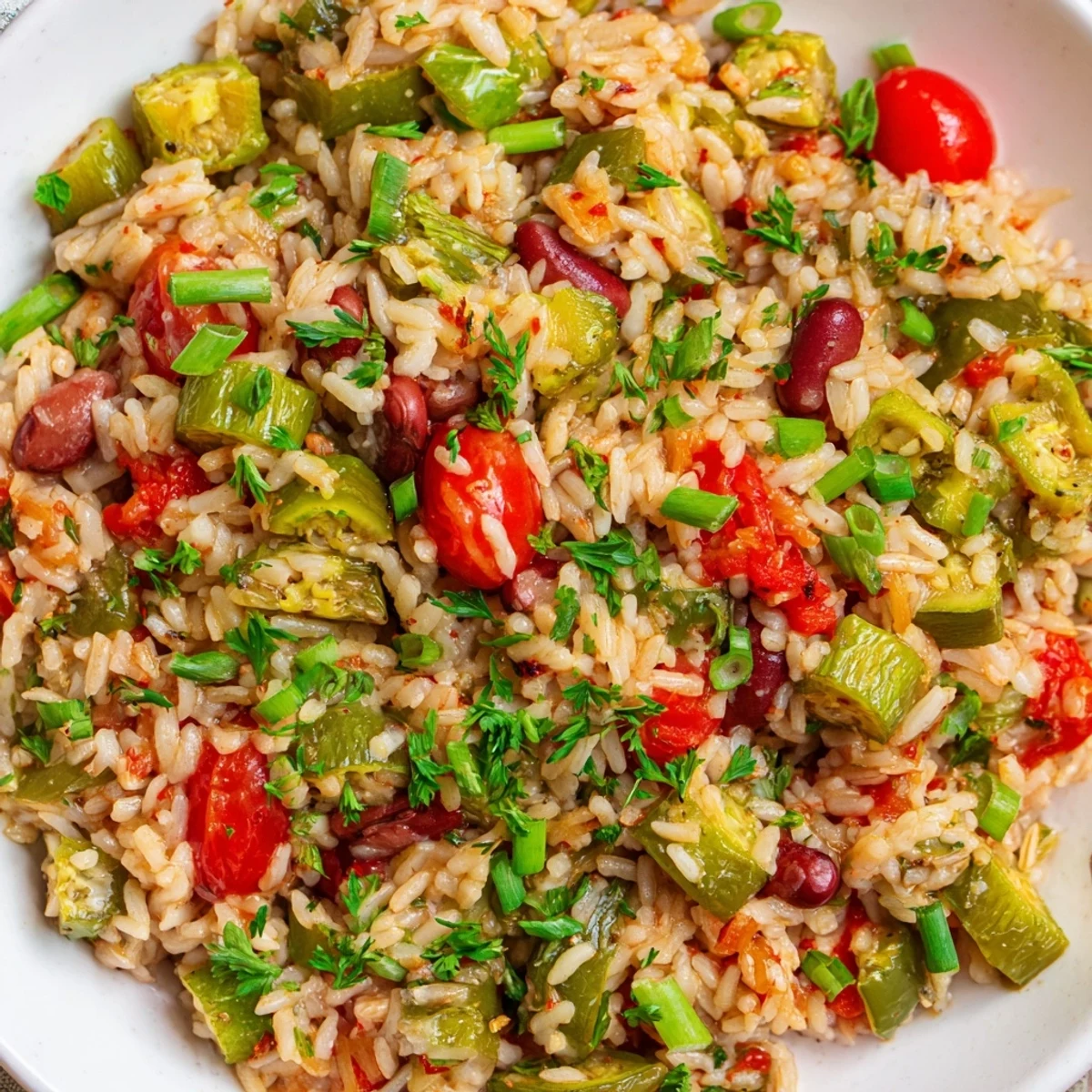 Mardi Gras Veggie Jambalaya