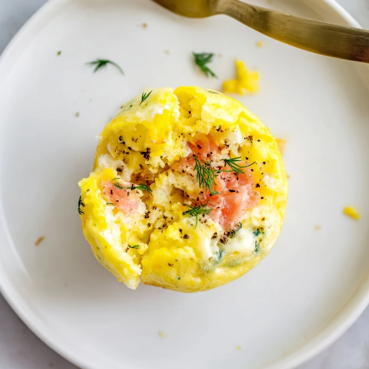 Smoked Salmon Egg Muffins release savory aroma, firm edges, custardy interior for brunch.