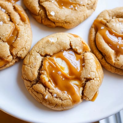 Caramel Cheesecake Cookies